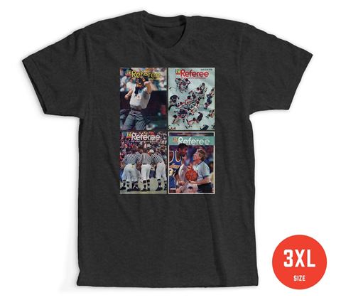 Size XXXL: Referee Magazine Covers T-Shirt