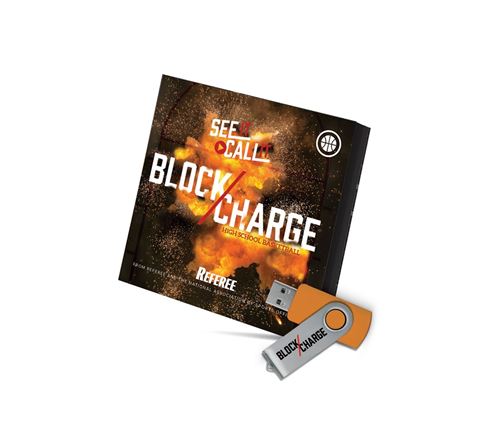 See It. Call It. Block  Charge (A Video Guide- Basketball) - USB Video
