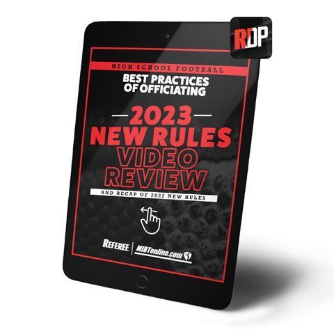 Picture of NEW - Best Practices of High School Football: - 2023  New Rules Video Review  Video- Digital Version