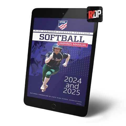 Picture of 2024- 25 NFHS High School Softball Umpires Manual- Digital Version