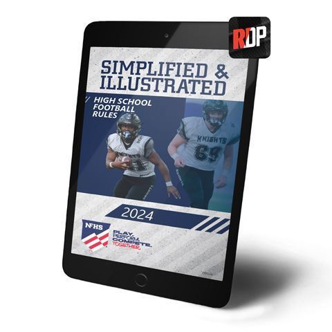 Picture of NEW - 2024 NFHS High School Football Rules Simplified & Illustrated - Digital Version