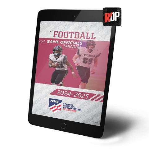 Picture of NEW - 2024- 25 NFHS High School Football Game Officials Manual - Digital Version