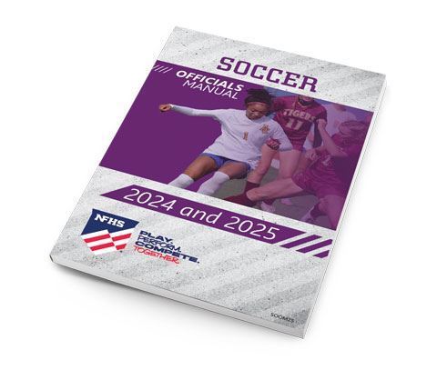 Picture of NEW - 2024-26 NFHS High School Soccer Officals Manual