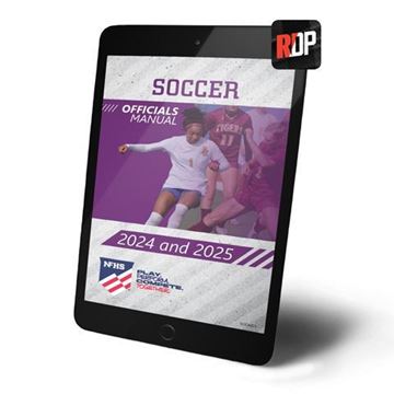 Picture of NEW - 2024- 25 NFHS High School Soccer Officials Manual- Digital Version