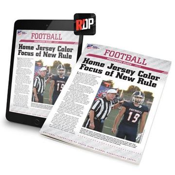 Picture of NEW - 2024 NFHS Football Preseason Guide- Print + Digital Combo