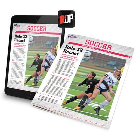 Picture of NEW- 2024 NFHS Soccer Preseason Guide Print + Digital Combo