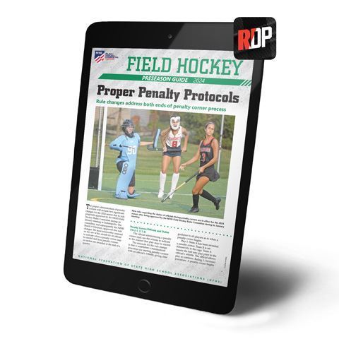 Picture of NEW - 2024 NFHS Field Hockey Preseason Guide - Digital Version