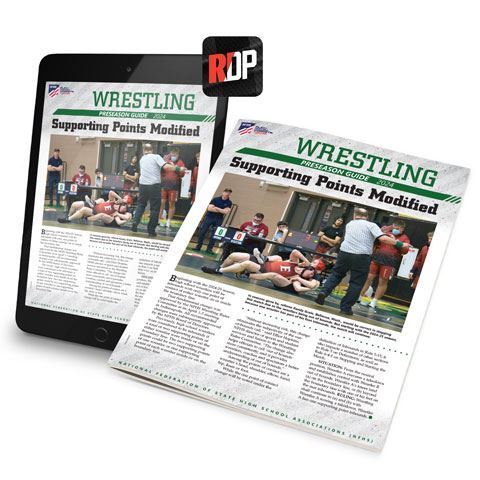 Picture of NEW - 2024-25 NFHS Wrestling Preseason Guide- Print + Digital Combo