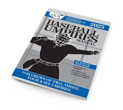 Picture of NEW - 2025 CCA Baseball Umpires Manual