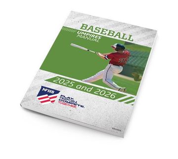 Picture of 2025-26 NFHS High School Baseball Umpires Manual