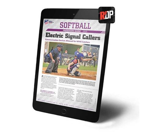 Picture of NEW - 2025 NFHS Softball Preseason Guide - Digital Version