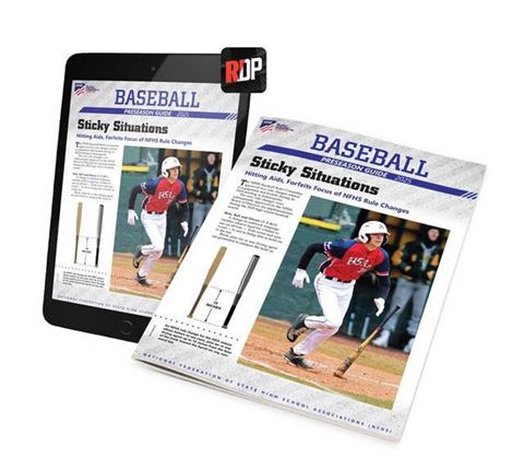 Picture of NEW - 2025 NFHS Baseball Preseason Guide Print + Digital Combo