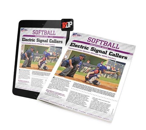 Picture of NEW- 2025 NFHS  Softball Preseason Guide Print + Digital Combo