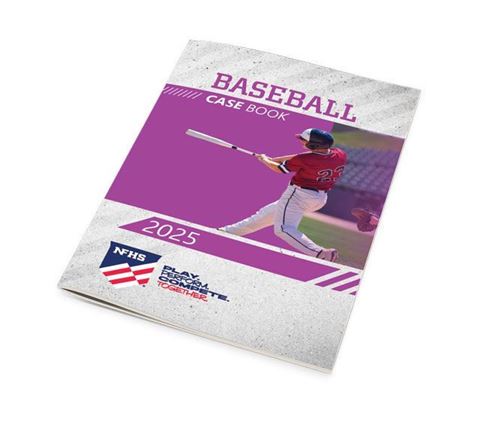 Picture of NEW - 2025 NFHS Baseball Case Book