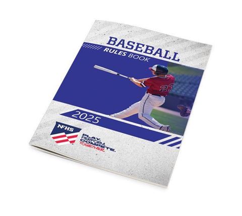 Picture of NEW - 2025 NFHS Baseball Rules Book