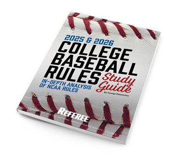 Picture of 2025-26 College Baseball Rules Study Guide 