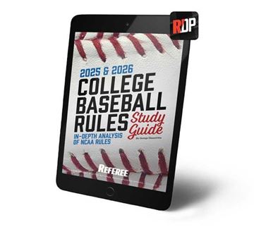 Picture of NEW- 2025-26 College Baseball Rules Study Guide - Digital Version