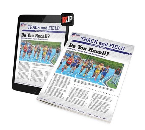 Picture of NEW - 2025 NFHS Track & Field Preseason Guide + Digital Combo