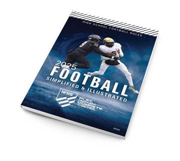 Picture of NEW - 2025 NFHS High School Football Rules Simplified & Illustrated