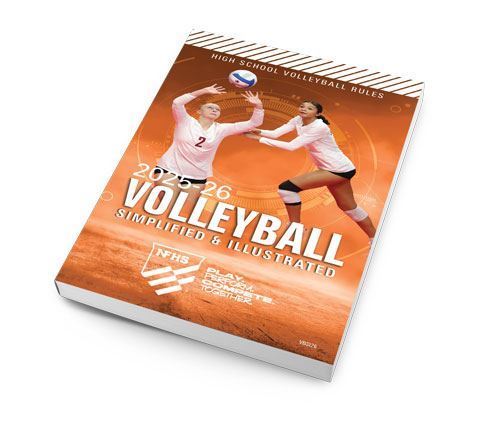Picture of NEW - 2025 NFHS High School Volleyball Rules Simplified & Illustrated