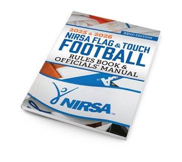 Picture of NEW - 2025 & 2026 NIRSA Flag & Touch Football Rules Book & Officials' Manual: 22nd Edition