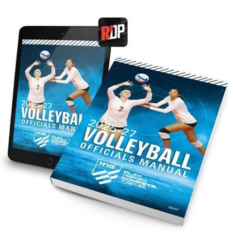 Picture of NEW - 2025-26 NFHS High School Volleyball Officials Manual - Print + Digital Combo