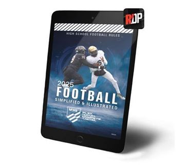 Picture of NEW - 2025 NFHS High School Football Rules Simplified & Illustrated - Digital Version