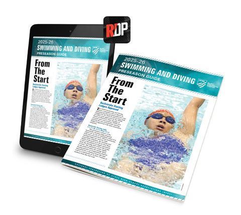 Picture of NEW - 2025 NFHS Swimming & Diving Preseason Guide Print + Digital Combo