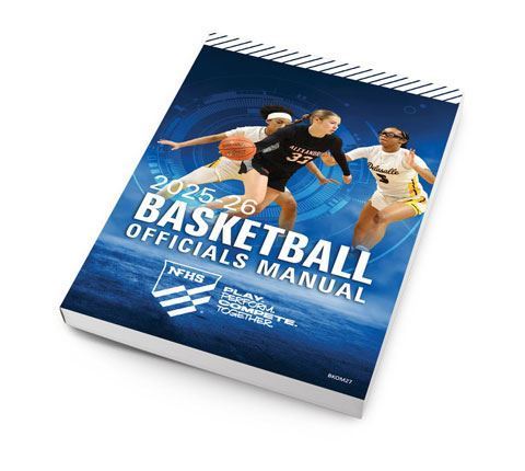 Picture of NEW - 2025-26 & 2026-27 NFHS High School Basketball Officials Manual