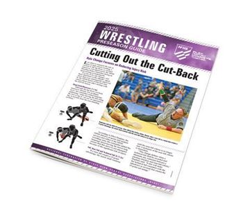Picture of NEW - 2025-26 NFHS High School Wrestling Preseason Guide 