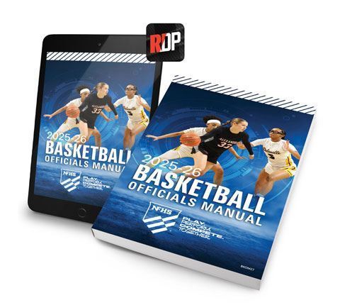 Picture of 2025/26 - 2026/27 NFHS High School Basketball Officials Manual- Print + Digital Combo