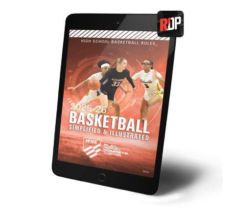 Picture of NEW - 2025-26 NFHS High School Basketball Rules Simplified & Illustrated - Digital Version
