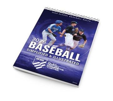 Picture of NEW - 2026 NFHS High School Baseball Rules Simplified & Illustrated