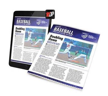 Picture of NEW - 2026 NFHS Baseball Preseason Guide Print + Digital Combo