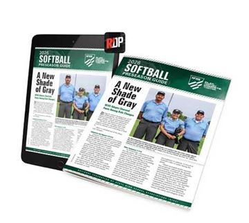 Picture of NEW- 2026 NFHS  Softball Preseason Guide Print + Digital Combo