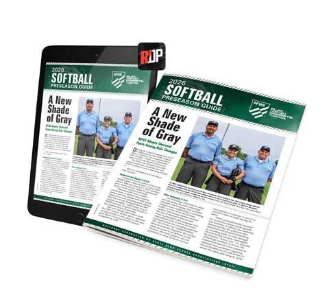 Picture of NEW- 2026 NFHS  Softball Preseason Guide Print + Digital Combo