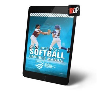 Picture of NEW - 2026-27 NFHS High School Softball Umpires Manual- Digital Version