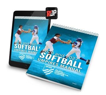 Picture of NEW - 2026-27 NFHS High School Softball Umpires Manual Print + Digital Combo