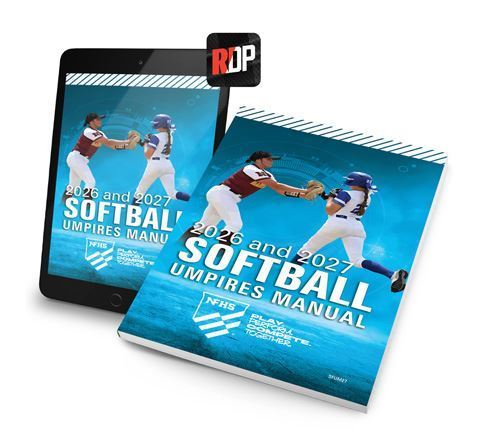Picture of NEW - 2026-27 NFHS High School Softball Umpires Manual Print + Digital Combo